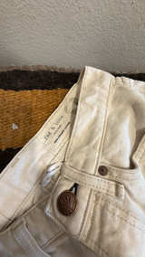 Rag & Bone Off-White Denim Shorts Size 24 - Image 2