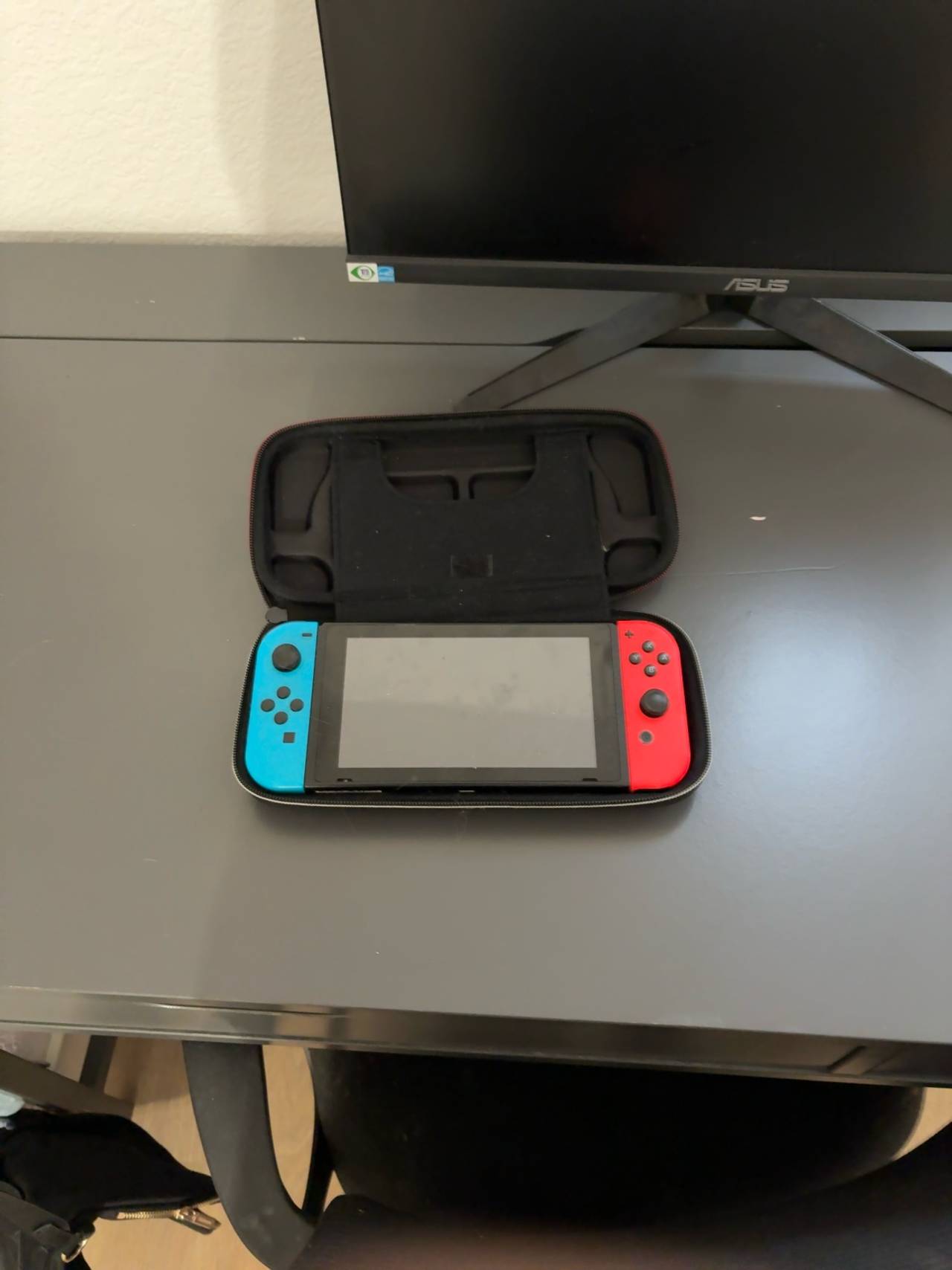 Nintendo Switch Red and Blue Console