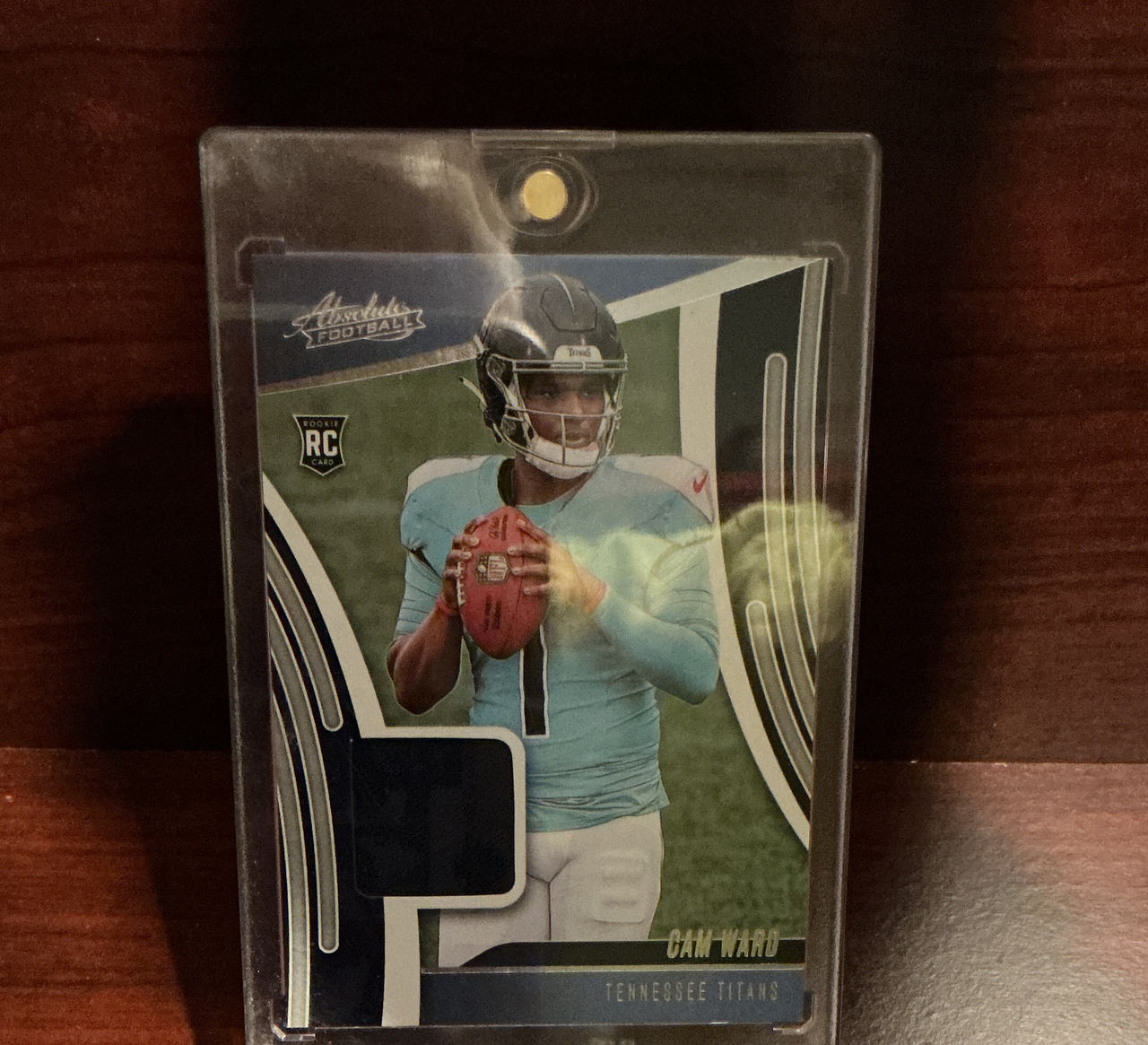 2024 Panini Absolute Football Cam Ward Rookie Patch Card