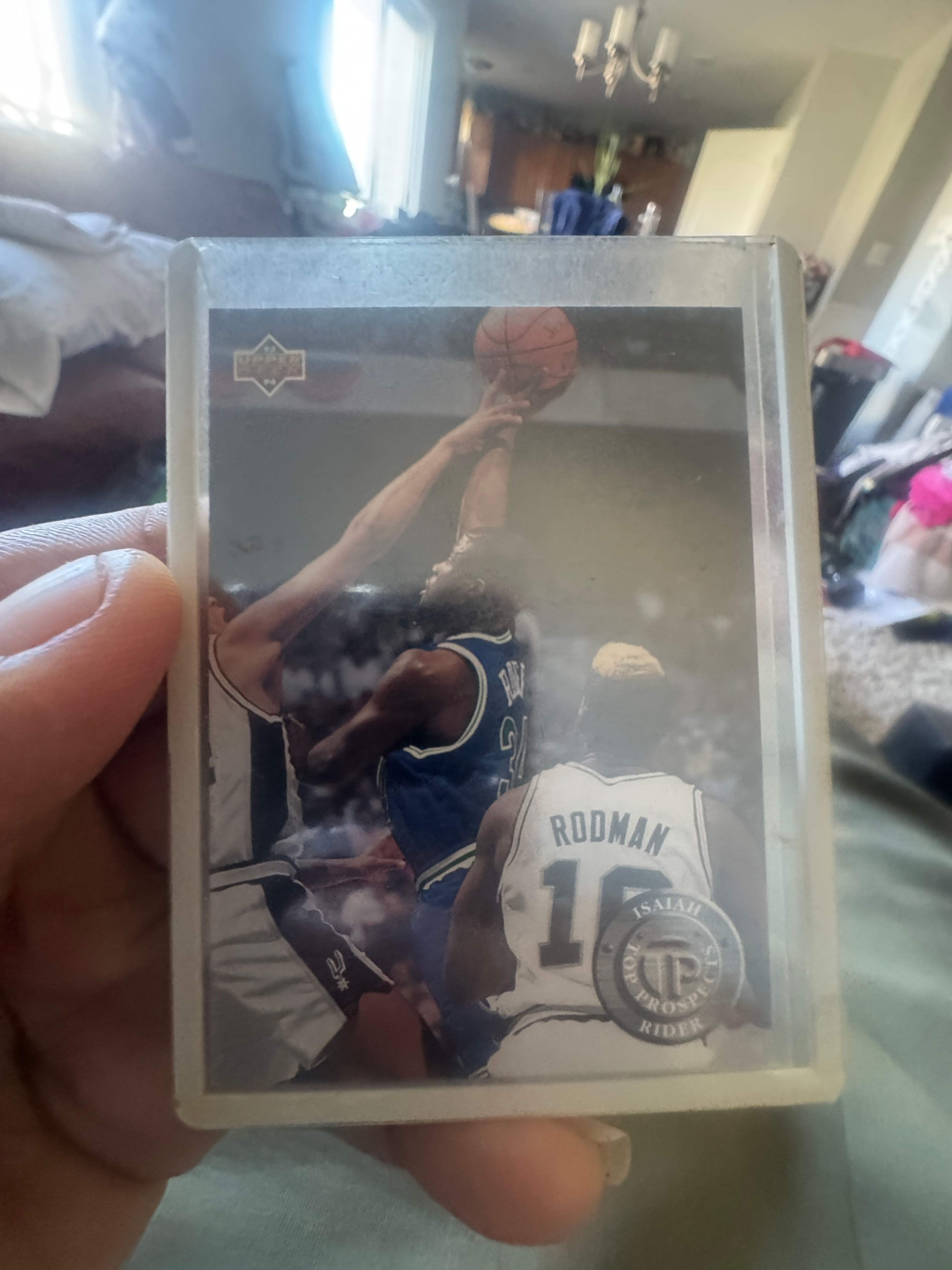 Isaiah Rider 1993-94 Upper Deck Top Prospects Basketball Card