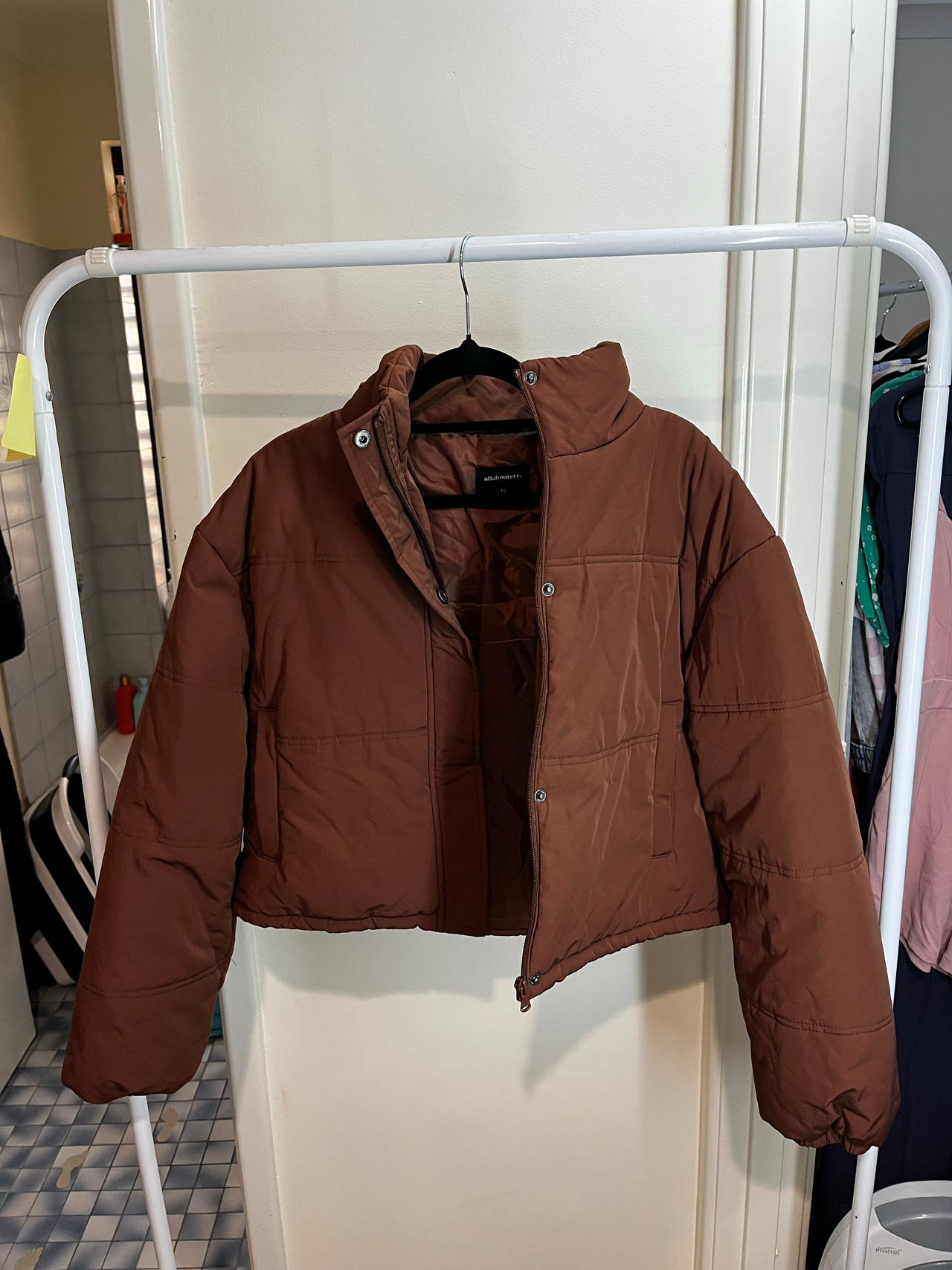 Ava and ever Cropped Puffer Jacket
