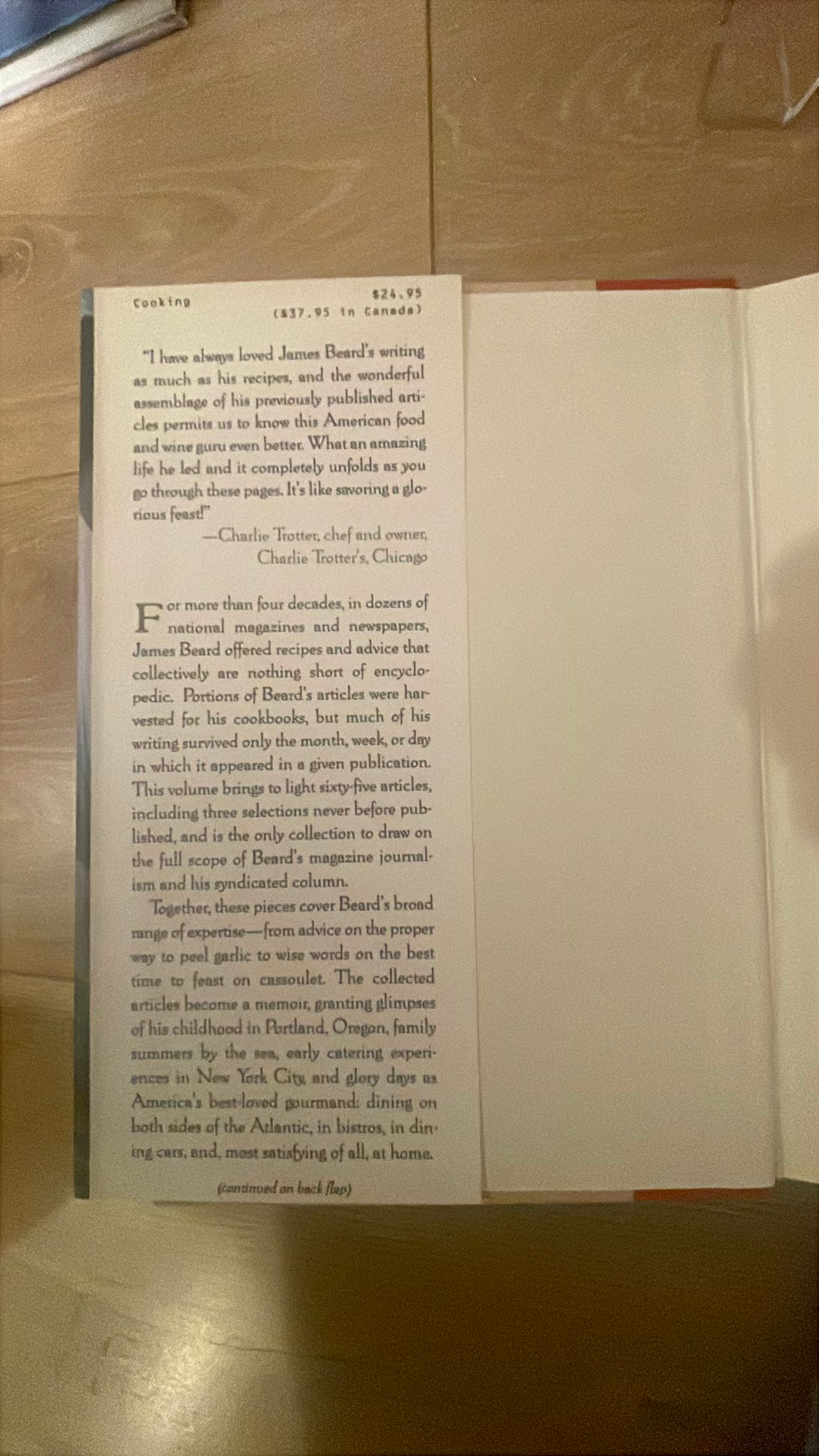 The Armchair James Beard: Selected Writings on Food and Drink - Image 3