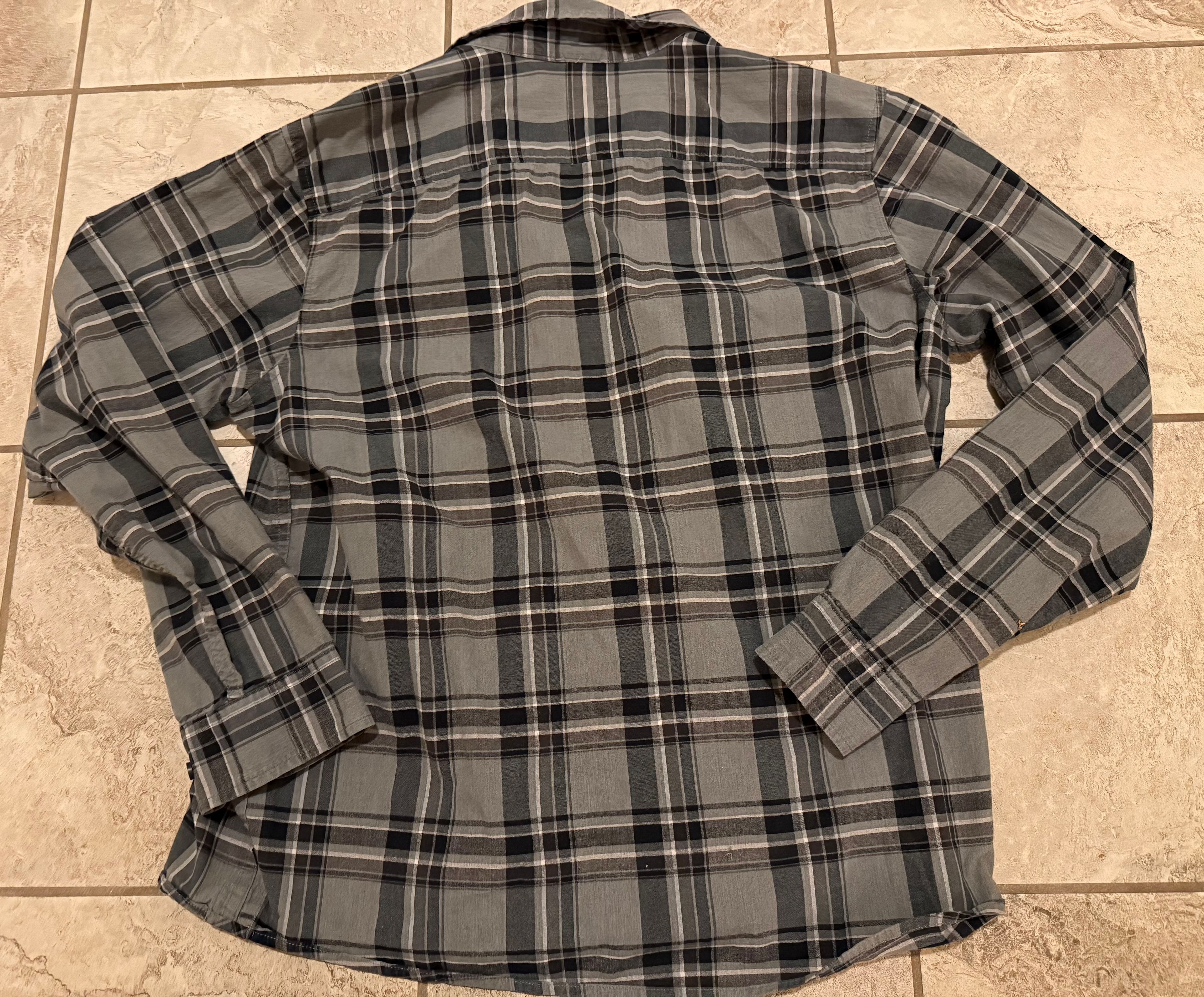Mountain Hardwear Men's Canyon Long Sleeve Flannel Shirt size M - Image 5