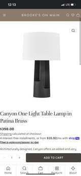 Project 62 Modern Sculptural Table Lamp Black - Image 2