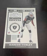 2019 Panini Contenders Gareon Conley Season Ticket #44 - Image 1