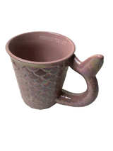 Global Connections 3D Mermaid for Life Coffee Mug Pink - Image 1