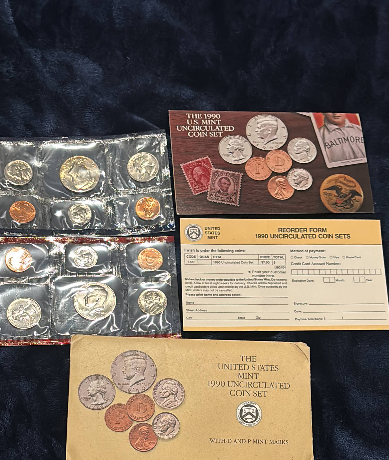 1990 United States Mint Uncirculated Coin Set