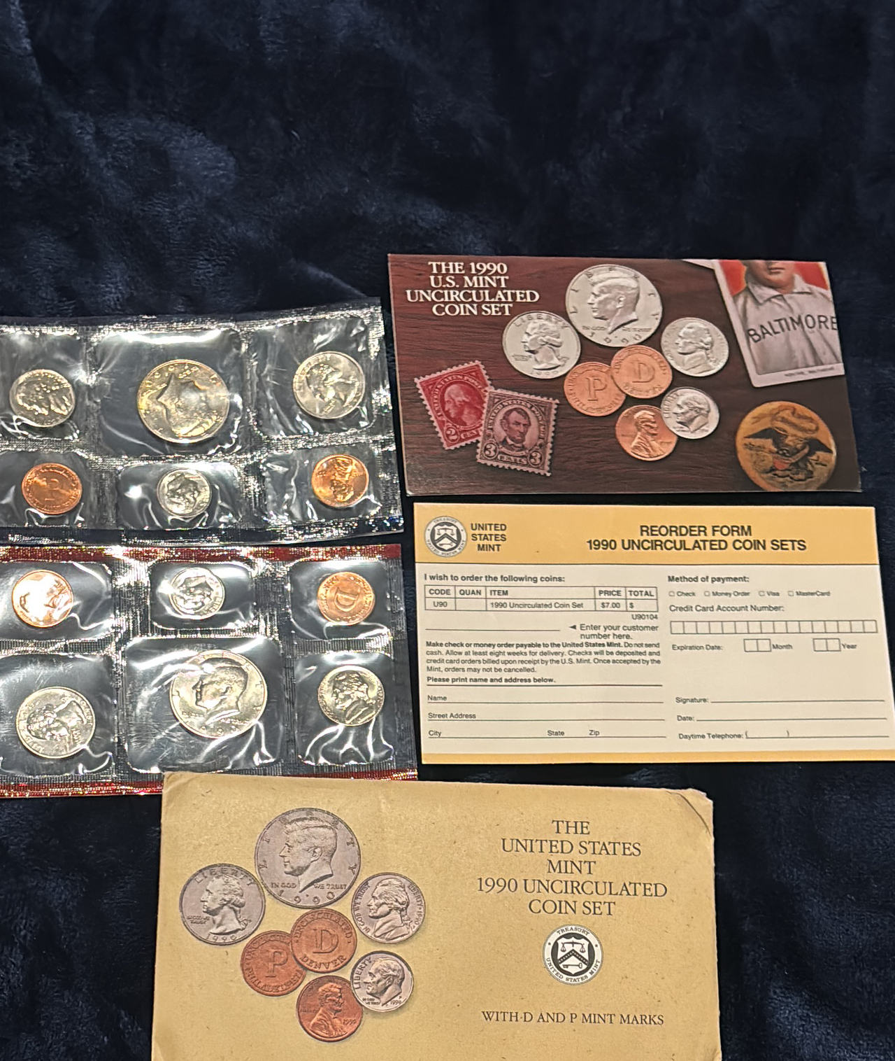 1990 United States Mint Uncirculated Coin Set