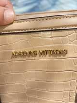 Adrienne Vittadini Croc Embossed Satchel Bag - Image 3