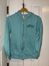 Disney Tiana Bayou Adventure Blue Hoodie XS - Image 1