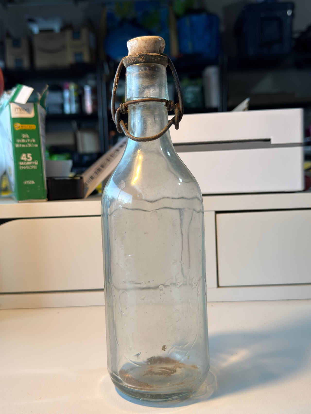 Vintage Citrate of Magnesia Glass Bottle