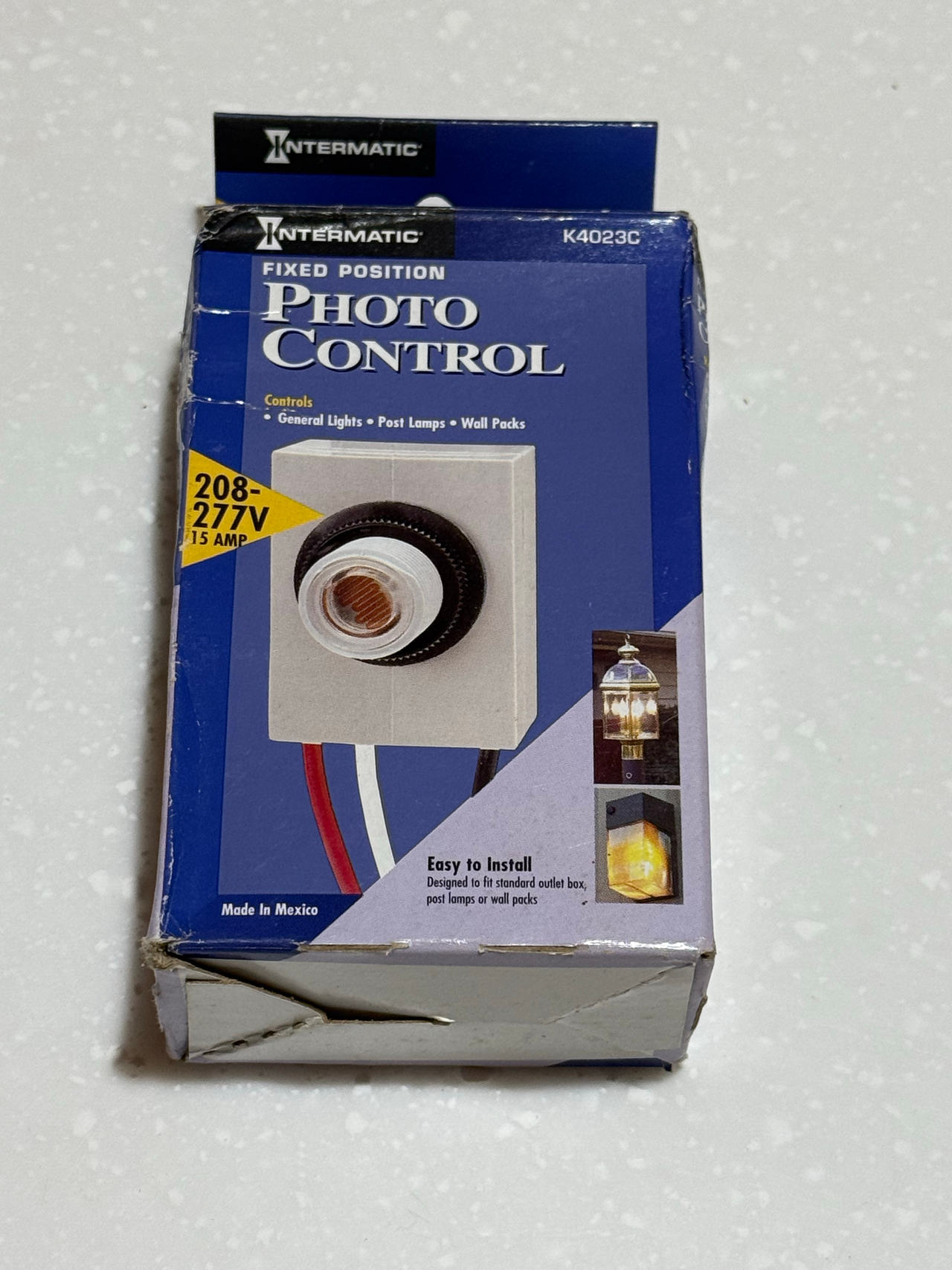 Intermatic K4023C Fixed Position Photo Control