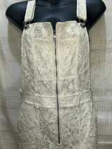 Vintage BCBG MAX AZRIA Lace Zip Front Jumpsuit Overalls - Image 6