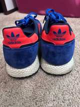 adidas Forest Grove Navy Red Blue Size 9.5 Men - Image 4