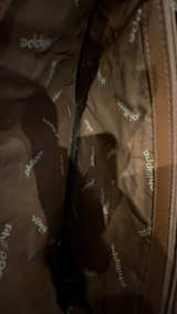 Philippe Vintage 70s 80s Brown Leather Carry-On Handbag Bag - Image 5