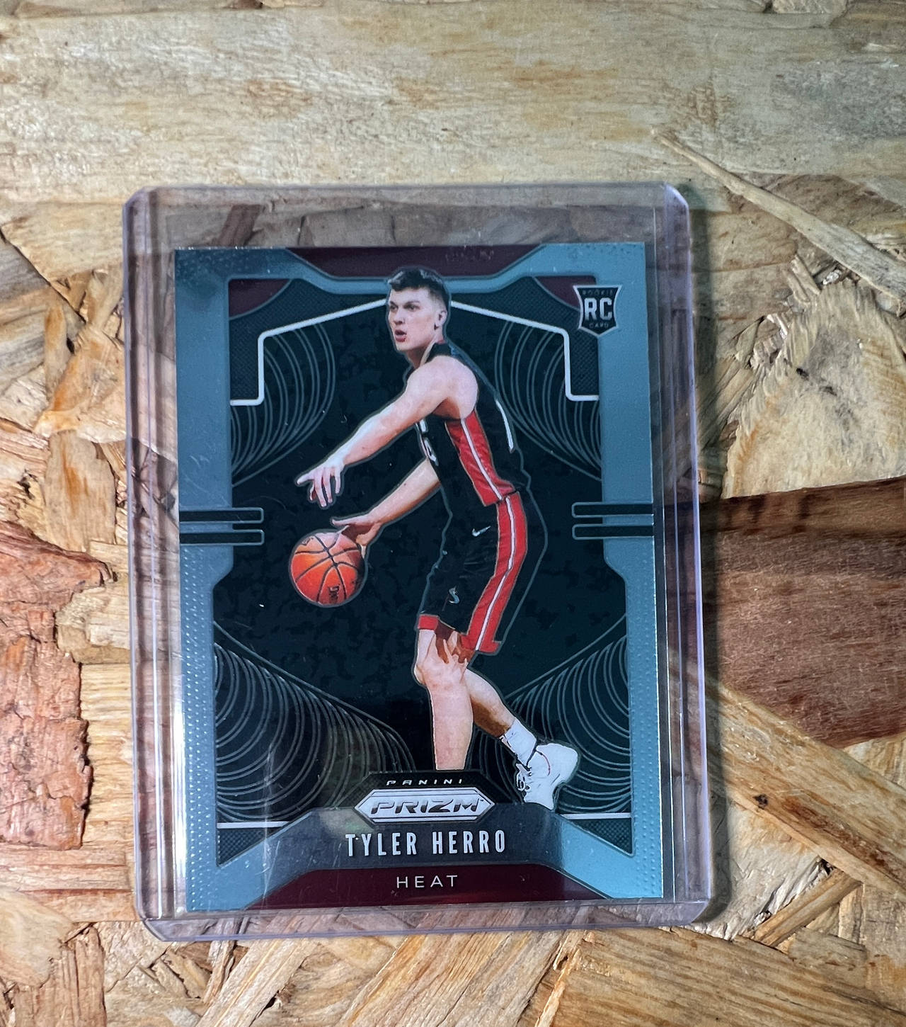 2019-20 Panini Prizm Tyler Herro Silver Prizm Rookie Card #252