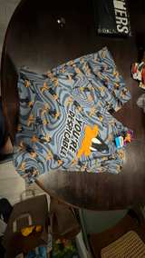 NEW XL Looney Tunes Daffy Duck Wavy Print Lounge Pants - Image 4