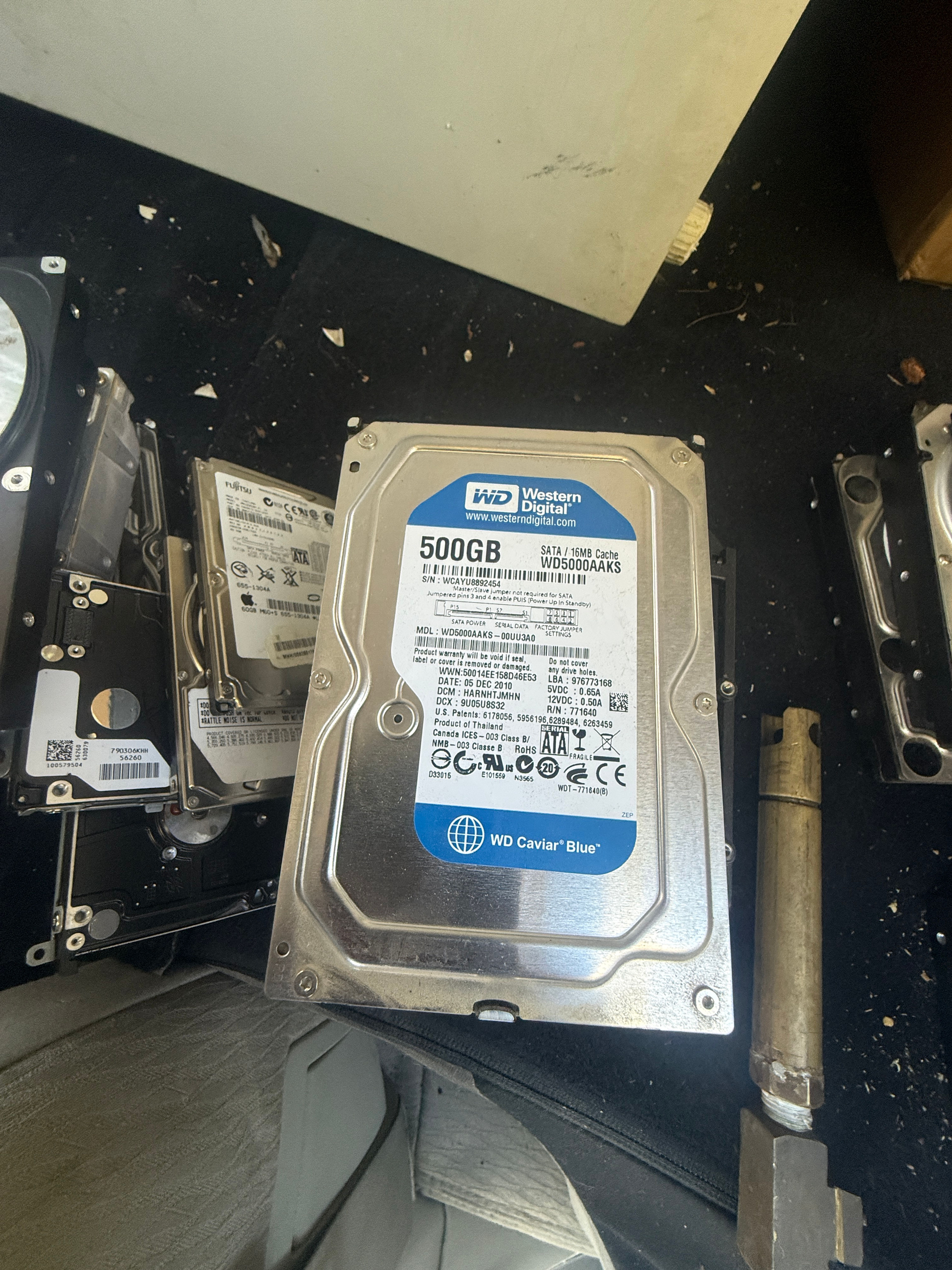 Western Digital Caviar Blue 500GB SATA Hard Drive