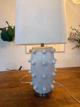 West Elm Studded Table Lamp - Image 4