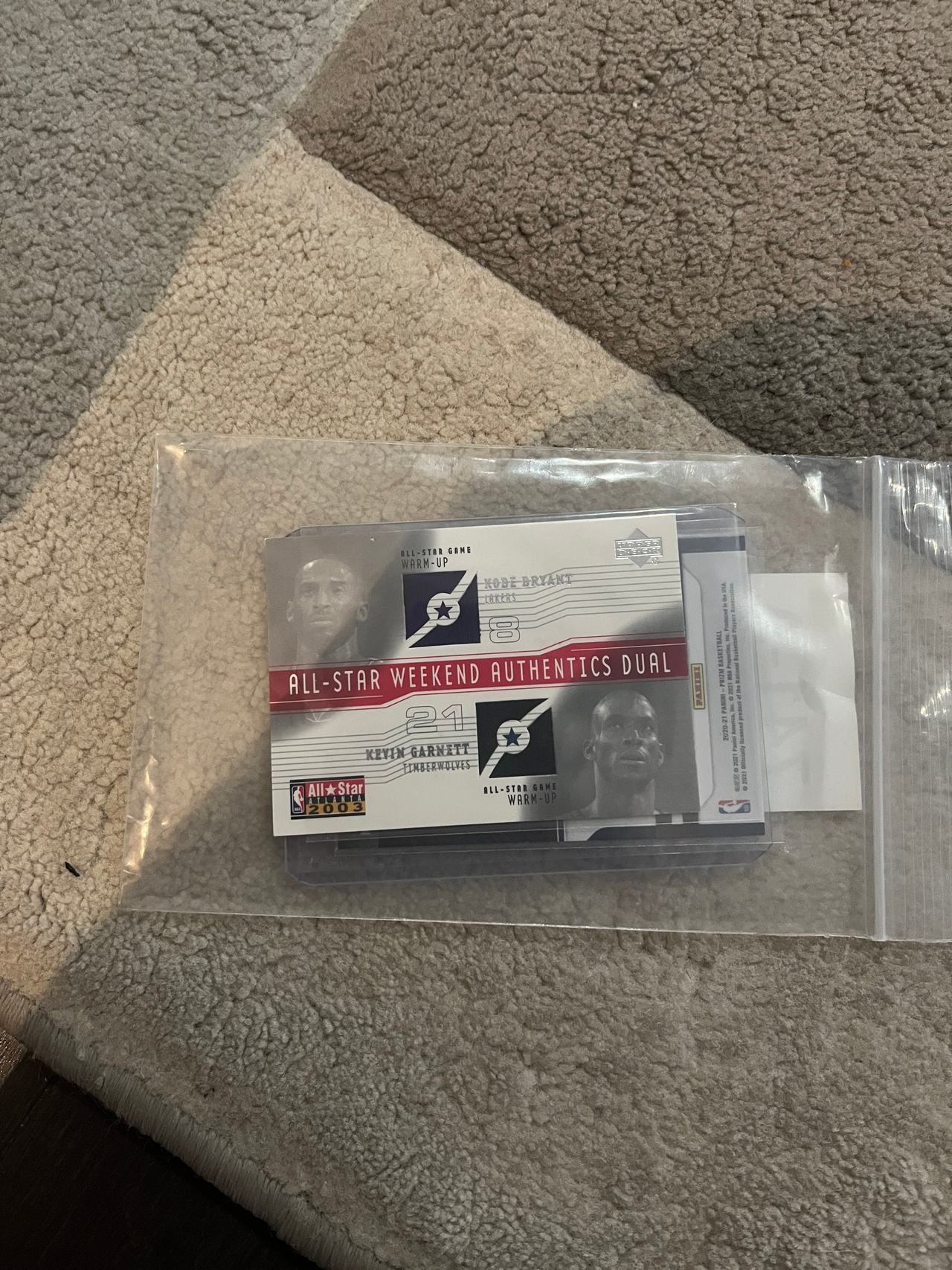 2003 Upper Deck All-Star Weekend Authentics Dual