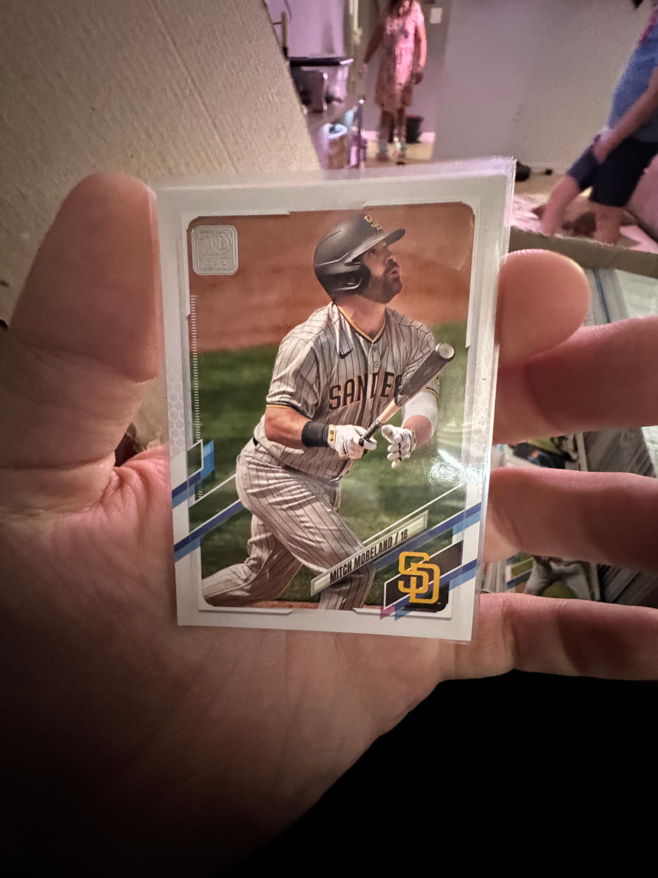 Mitch Moreland San Diego Padres Baseball Card