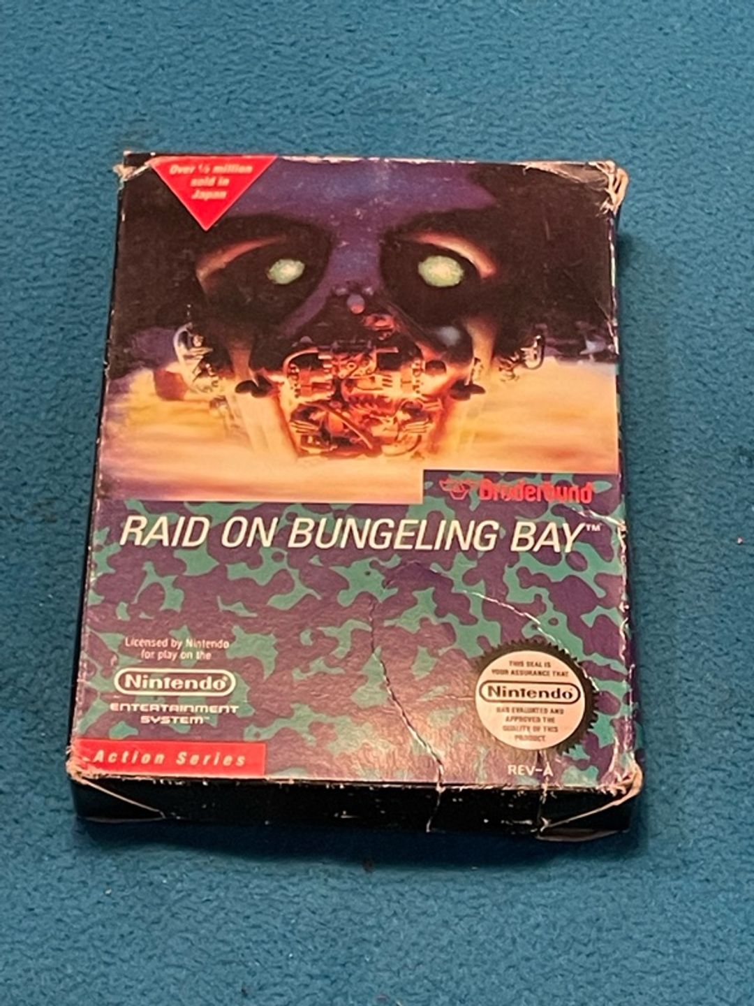 Nintendo NES Raid on Bungeling Bay Cartridge