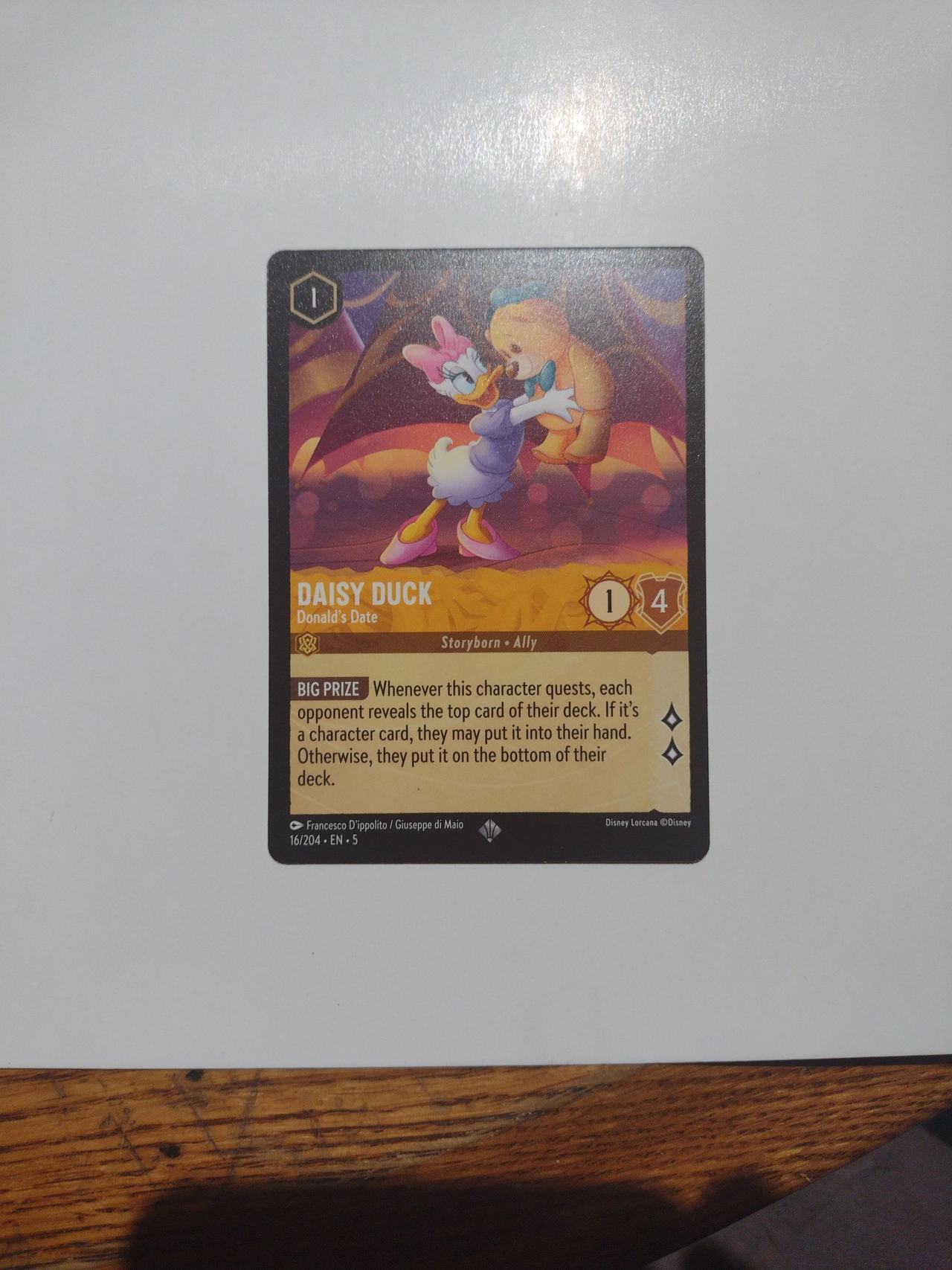 Disney Lorcana: Shimmering Skies - Daisy Duck - Donald's Date 16/204