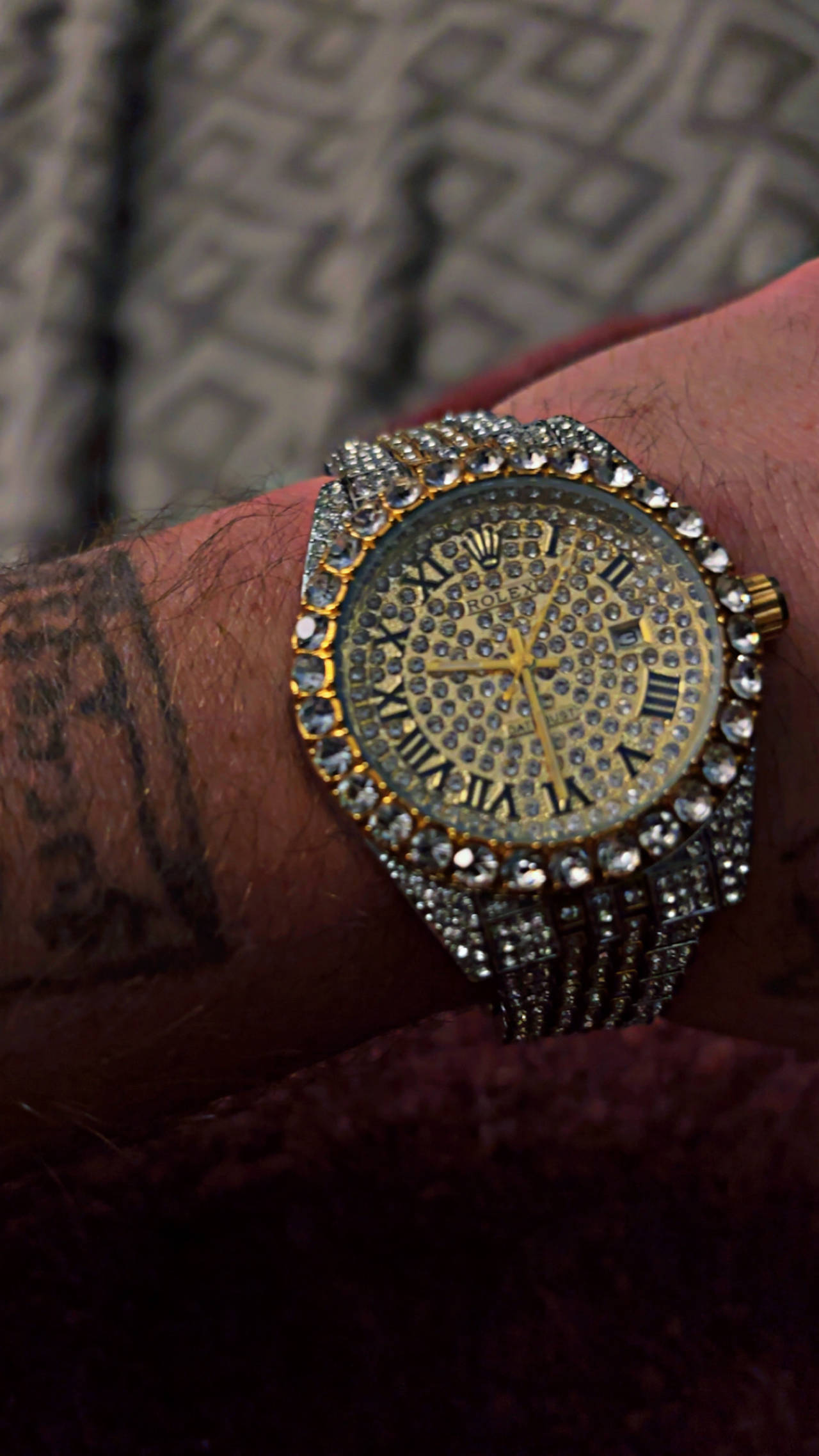 Rolex Datejust (custom diamond set)