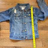 Sono Denim Collection Distressed Jean Jacket - Image 7