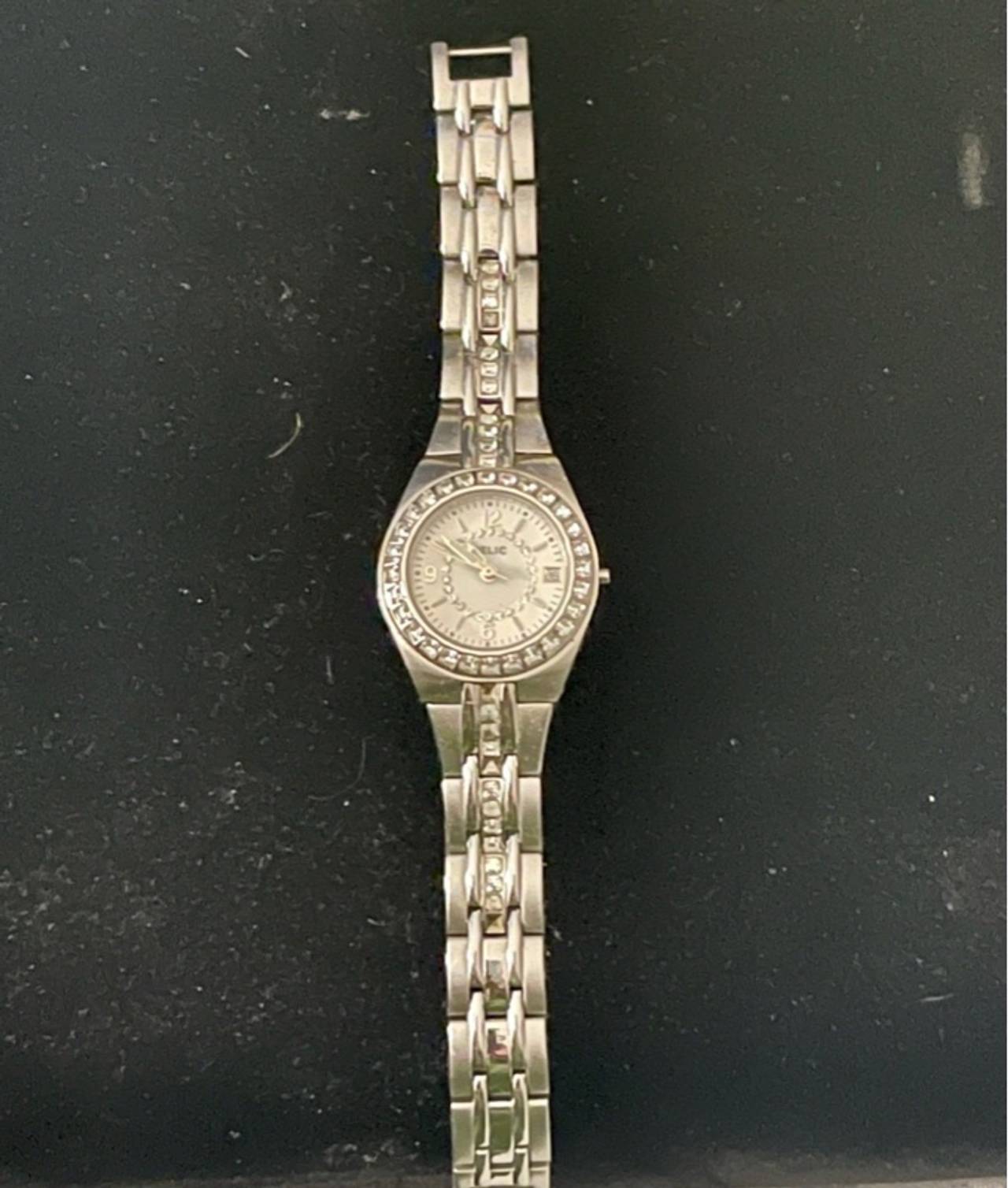 Fossil Relic Women's Silver Crystal Watch