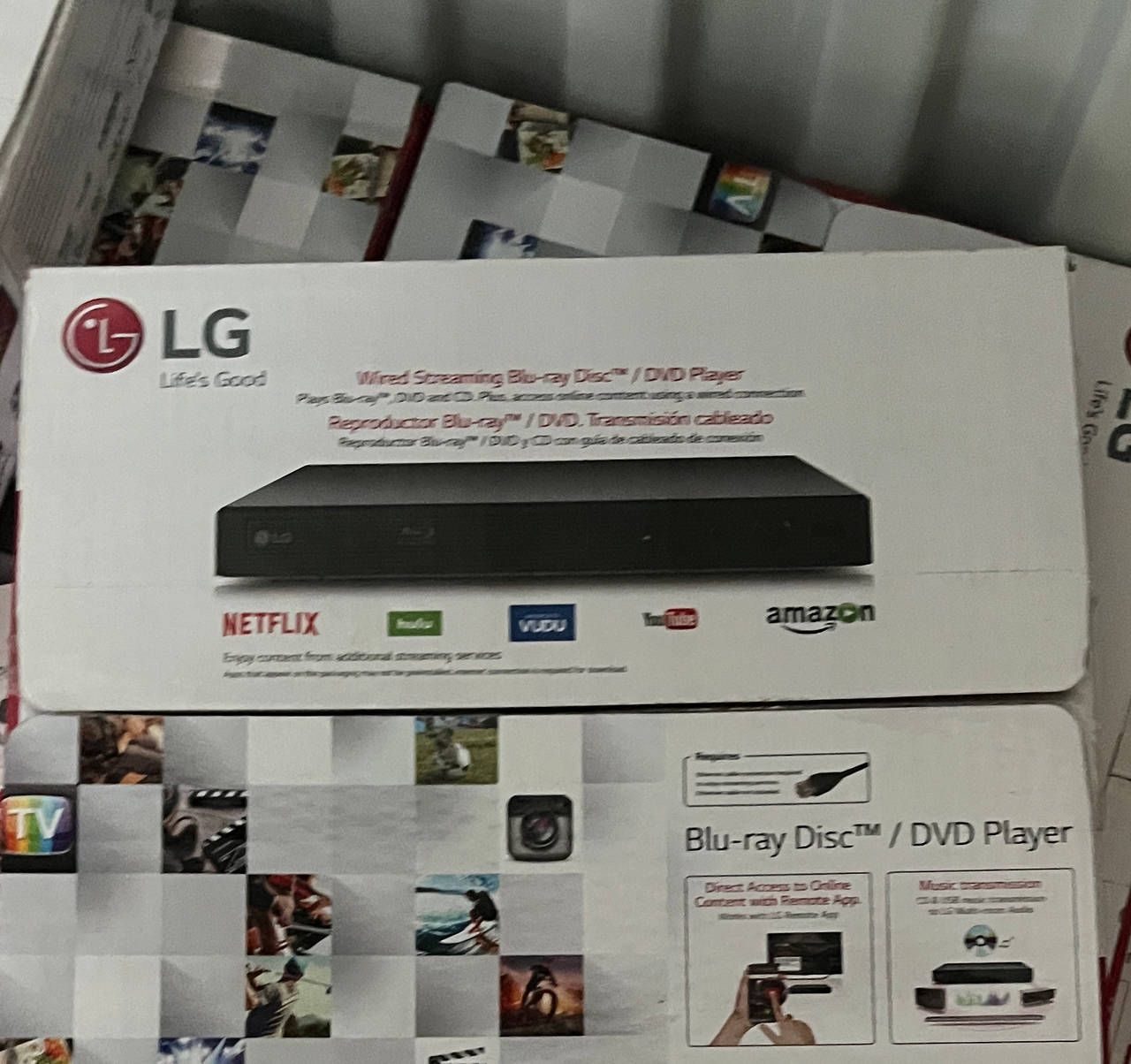LG Wired Streaming Blu-ray / DVD Player