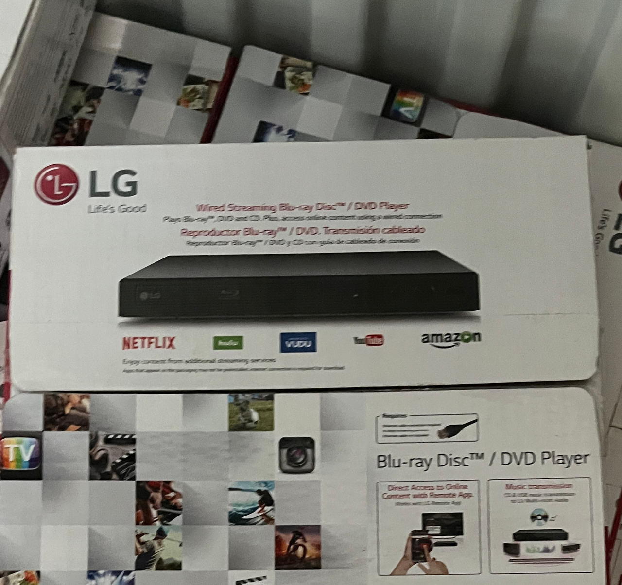 LG Wired Streaming Blu-ray / DVD Player