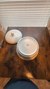 Lenox “For the Blue” Chinastone White 2.5 Quart Round Casserole - Image 2