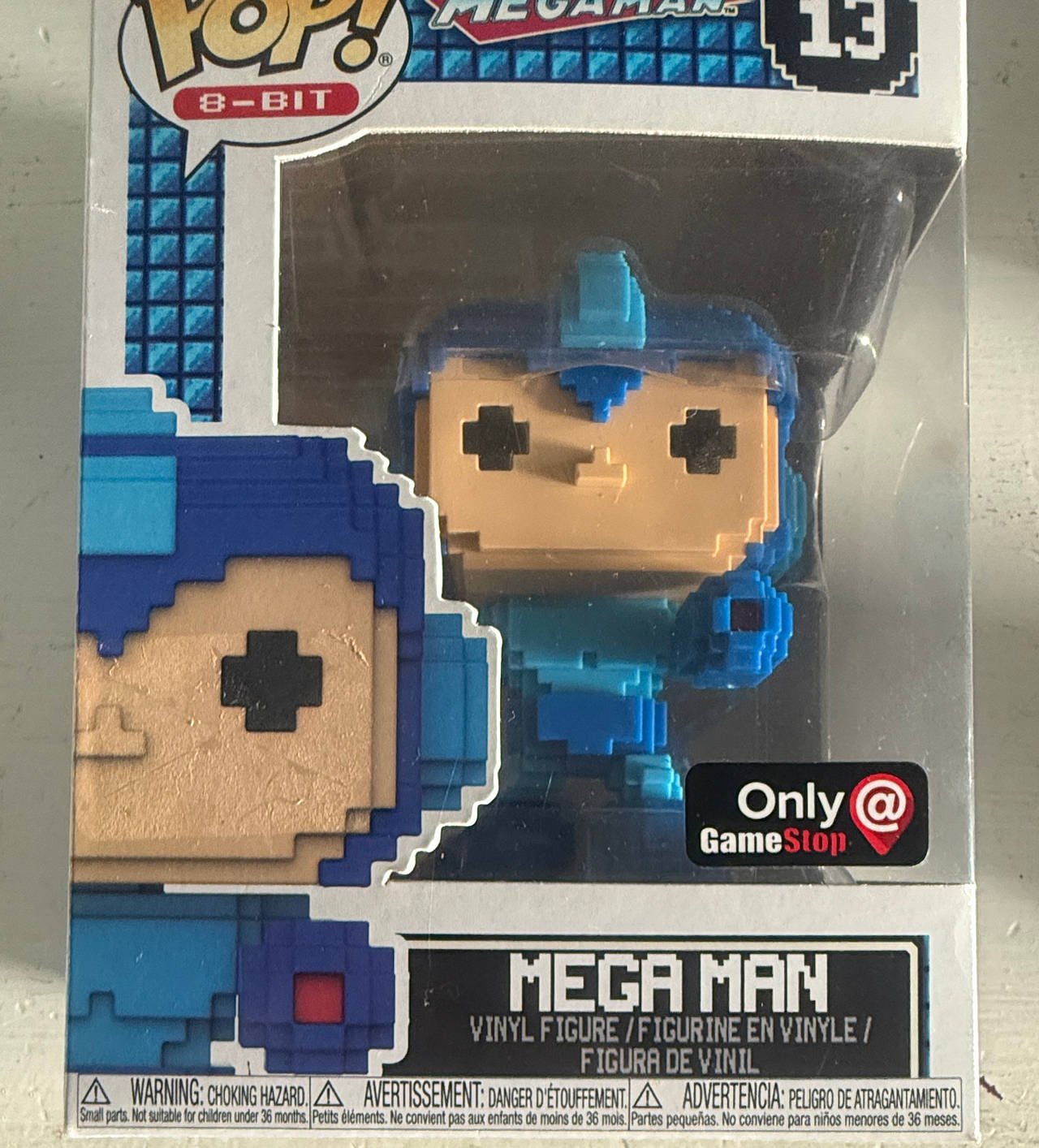Funko Pop! 8-Bit Mega Man #13 GameStop Exclusive