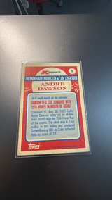 Topps Kmart Memorable Moments Andre Dawson #9 (1988) - Image 2