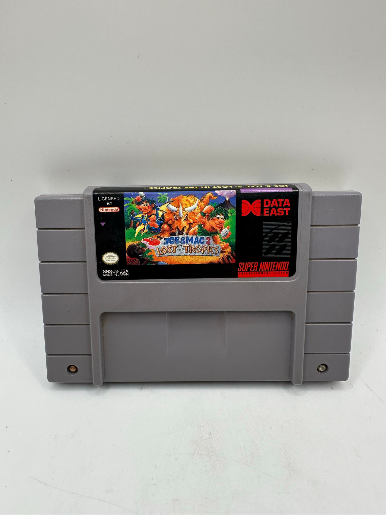 VGC Joe & Mac 2: Lost In The Tropics Super Nintendo SNES Game Rare Clean, TESTED