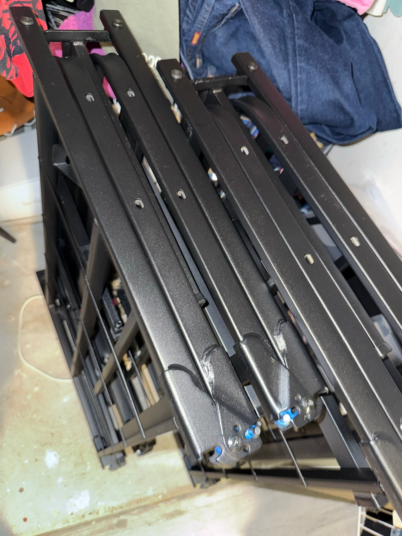 Folding Metal Bed Frame