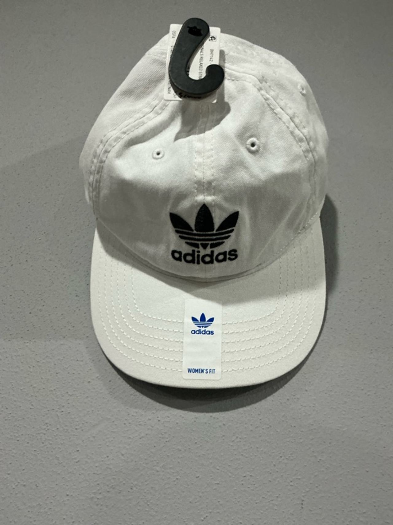 Adidas Trefoil Baseball Cap White Black