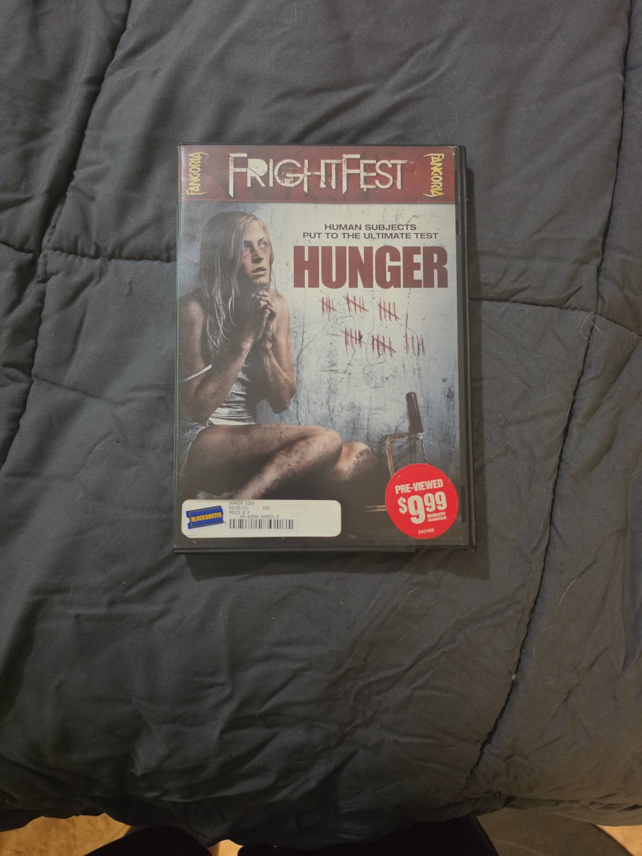Hunger (2009) Fangoria FrightFest DVD