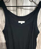 XXL LOFT Black Crochet Trim Tank Dress - Image 1