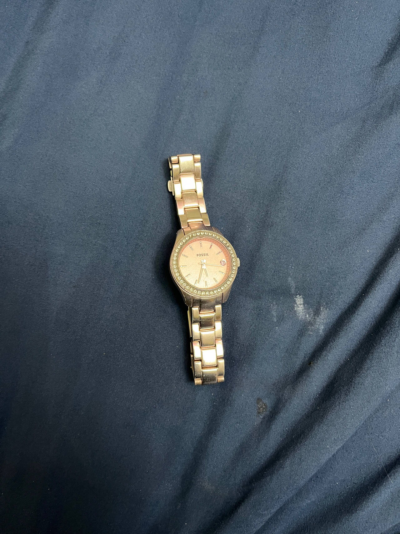 Fossil Women's Riley Multifunction Gold-Tone Stainless Steel Watch