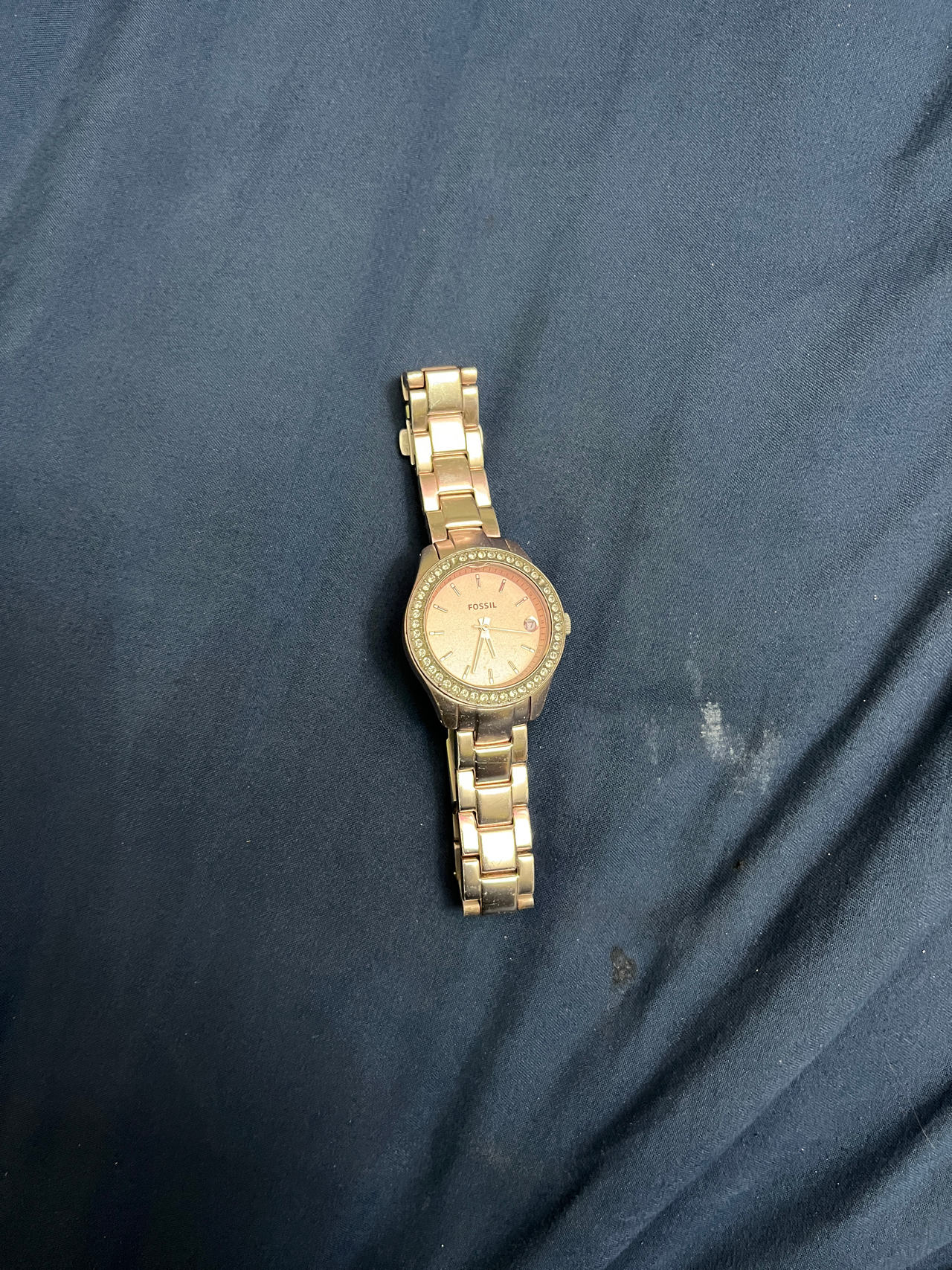 Fossil Women's Riley Multifunction Gold-Tone Stainless Steel Watch