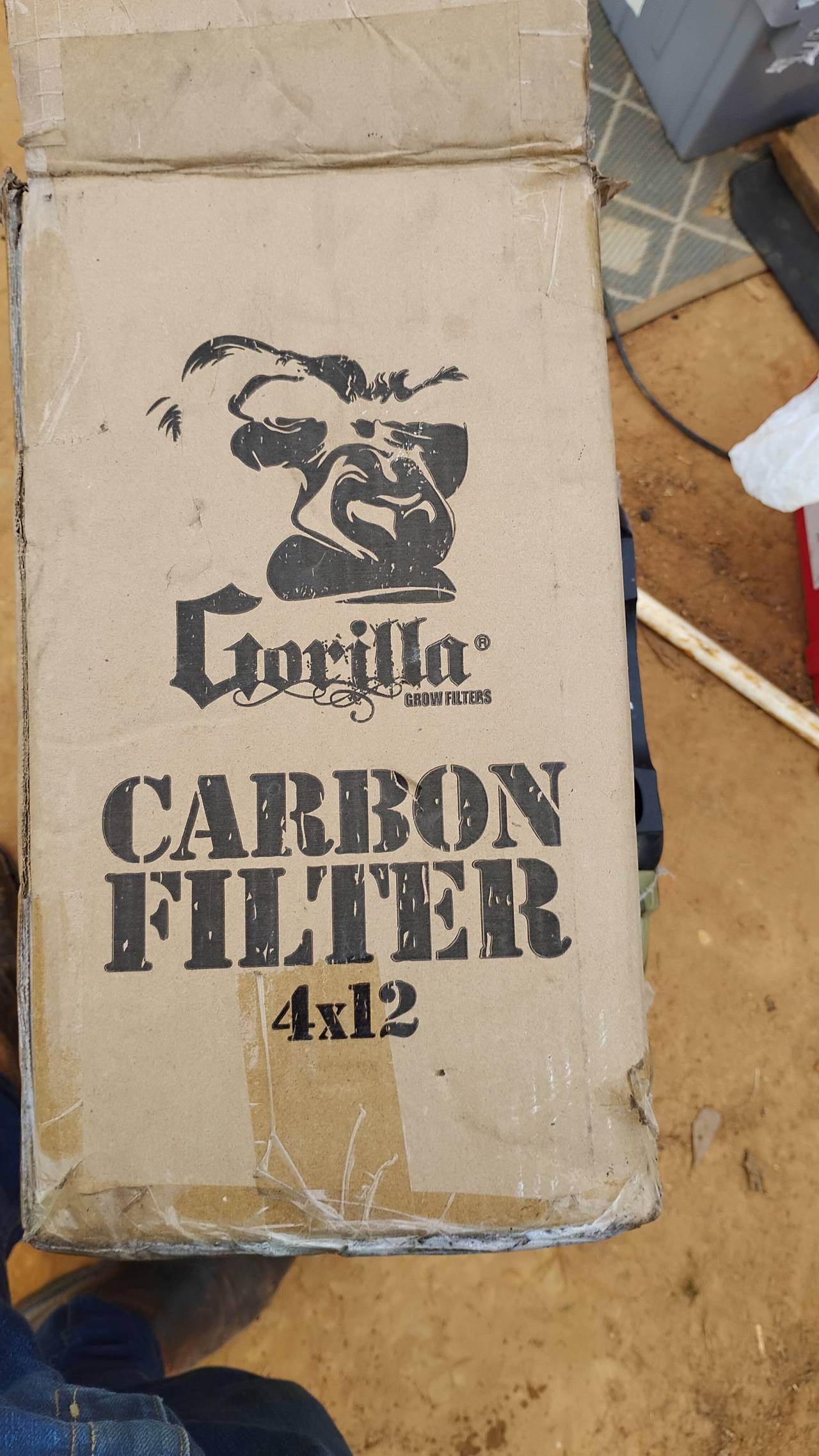 Gorilla Carbon Filter 4" x 12"