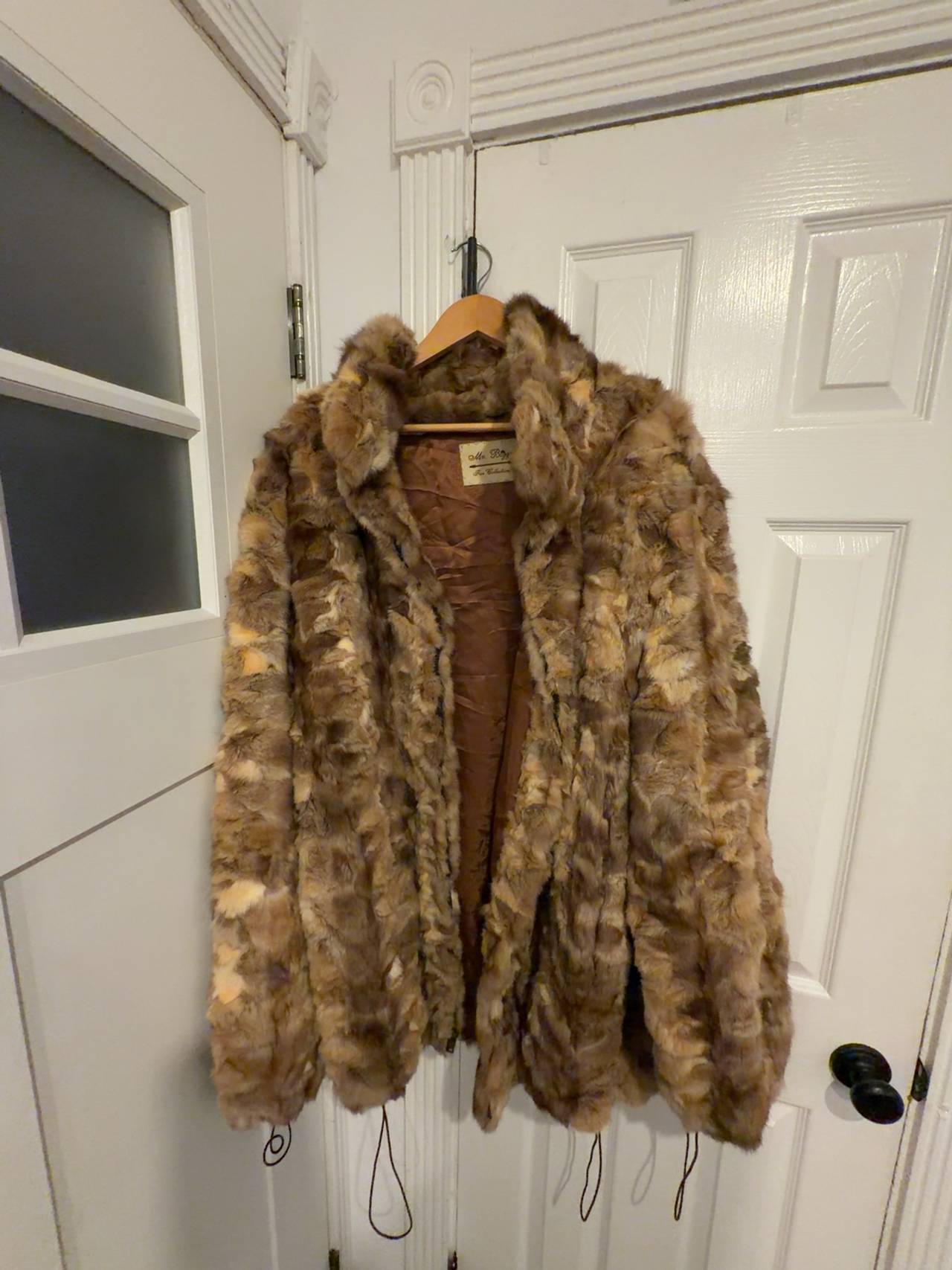 Mr Biggs Brown Fur Coat X-Large Women’s Ladies Men’s Unisex Statement Jacket
