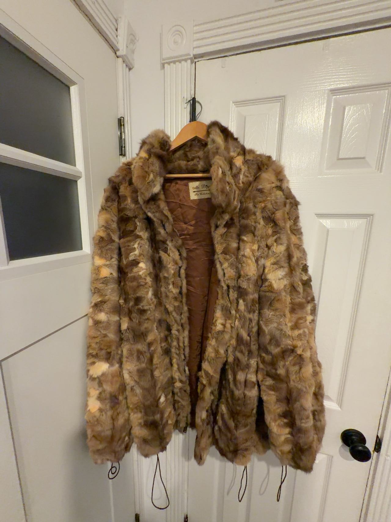 Mr Biggs Brown Fur Coat X-Large Women’s Ladies Men’s Unisex Statement Jacket