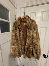 Mr Biggs Brown Fur Coat X-Large Women’s Ladies Men’s Unisex Statement Jacket - Image 1
