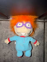 Nickelodeon Rugrats Chuckie Finster Pajamas Plush Bean Bag Toy - Image 1