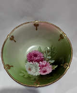 Nippon Hand Painted Floral Bavarian Porcelain Bowl - Image 1