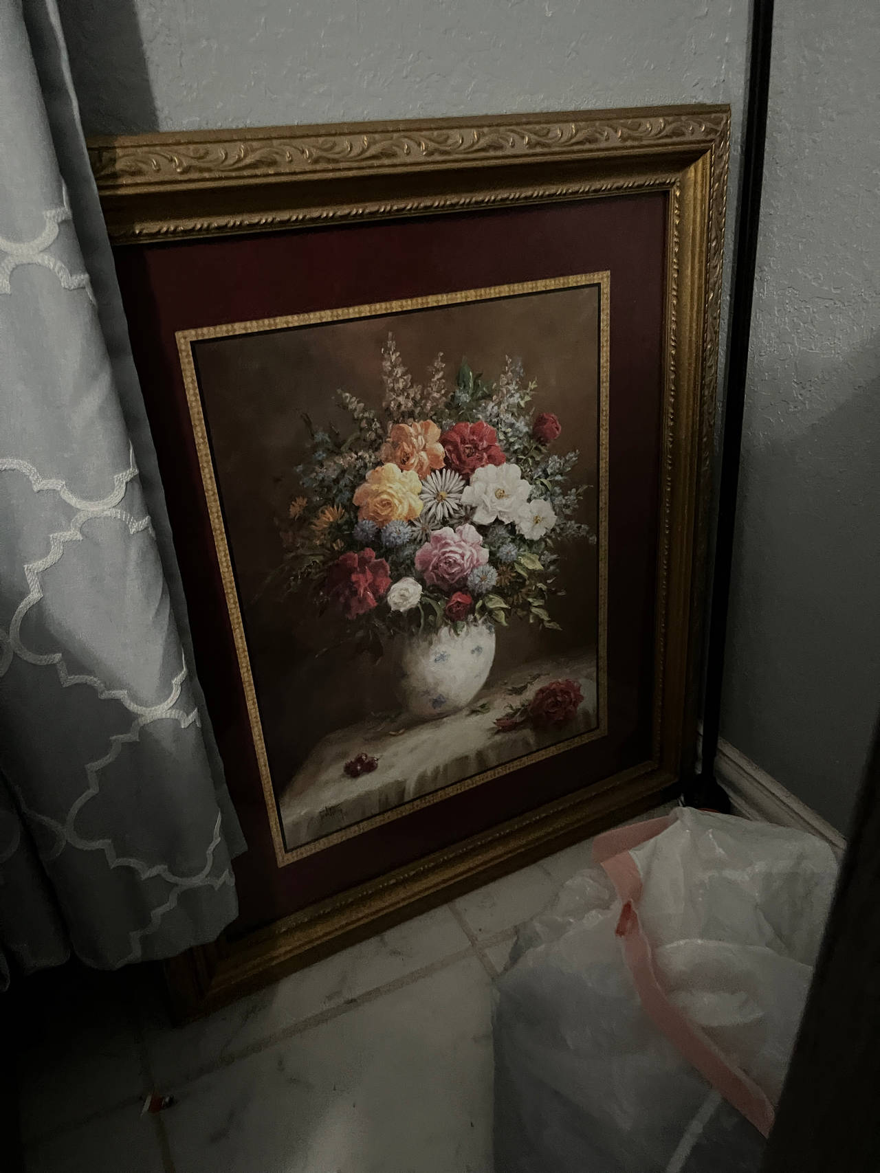 Framed Floral Still Life Art Print