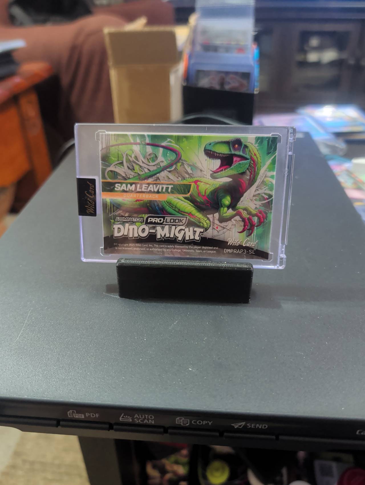 2023 Wild Card Pro-Look Dino-Might Sam Leavitt /7